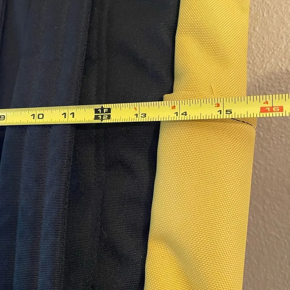Timbuk2 Yellow Gray Blue Roll Up Backpack New Condition